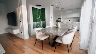 Remete, luxurious 4-room penthouse 165 m² + 2 parking spaces for rent - 4