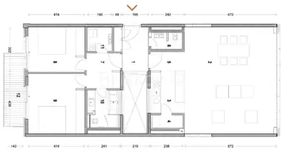 Zagreb, Donji grad, trosoban stan, 2GPM, loggia - 8