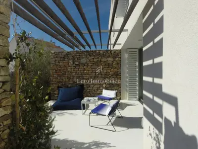 Stan 82 m², Krk - pogled na more i uređena okućnica - 3