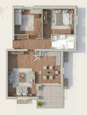 Wohnung 77,75 m², Saršoni - Neubau, A+ Zertifikat - 6