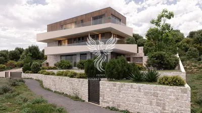 Vila u Zečevu, Rogoznica - otvoren pogled na more