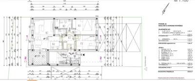 Stan Zagreb-Dubrava 59.91 m² / 2S+DB - 14