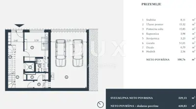 ISTRA, SAVUDRIJA - Moderne luxuriöse Villa in Meeresnähe V32 - 11