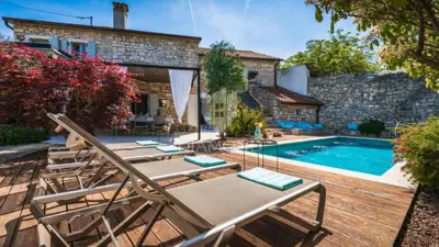 Istra, Žminj, surroundings, designer Istrian stone house with pool - 4