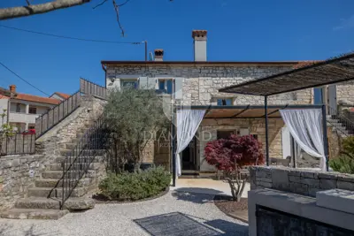 Istra, Žminj, surroundings, designer Istrian stone house with pool - 8