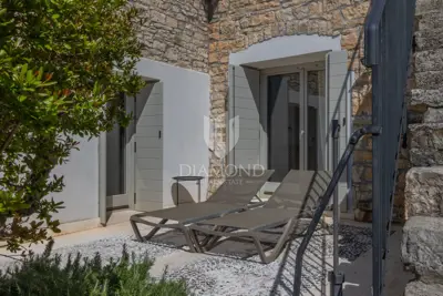 Istra, Žminj, surroundings, designer Istrian stone house with pool - 10