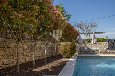 Istra, Žminj, surroundings, designer Istrian stone house with pool - 11