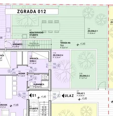 Stan s bazenom u novogradnji - Povljana - 17