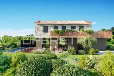 Istria, Bale, surroundings, imposing villa with pool