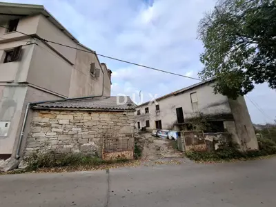 ISTRA, PAZIN - Detached stone house for partial renovation - 4