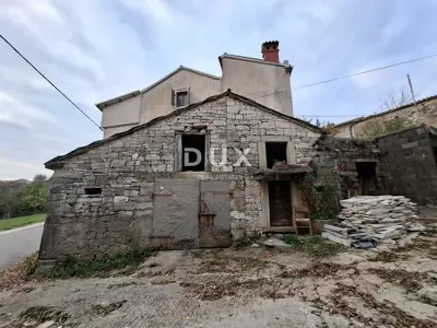 ISTRA, PAZIN - Detached stone house for partial renovation - 5