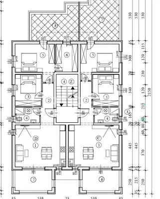 Wohnung 57 m², Poreč - Neubau mit zwei Terrassen - 15