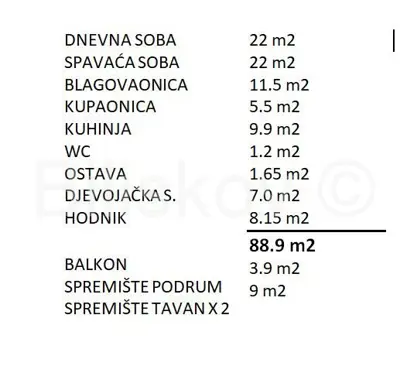 Stan 90 m², Donji grad, adaptiran i spreman za useljenje - 12