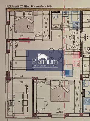 Stan 63 m², Veli vrh, Pula - dvije spavaće sobe i loggia - 2