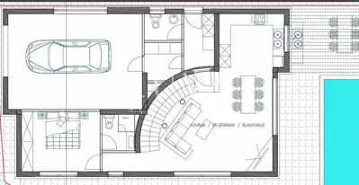 Haus 176 m², Vodice - Neubau mit Pool - 4