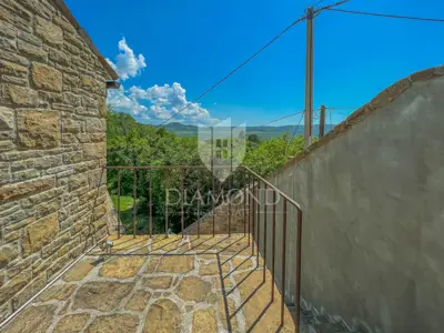 Haus 100 m², Oprtalj Umgebung - Pool und Aussicht - 18