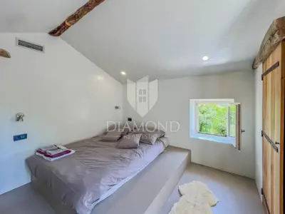 Haus 100 m², Oprtalj Umgebung - Pool und Aussicht - 15