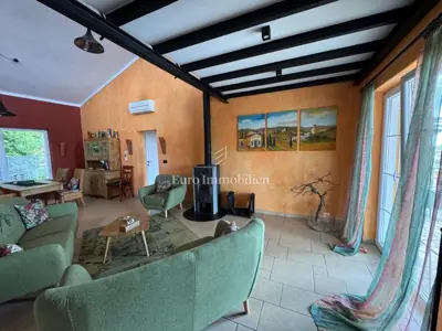 Labin, Villa mit beheiztem Pool und Meerblick - 5