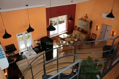 Labin, Villa mit beheiztem Pool und Meerblick - 11