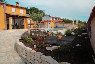 Labin, Villa mit beheiztem Pool und Meerblick - 19