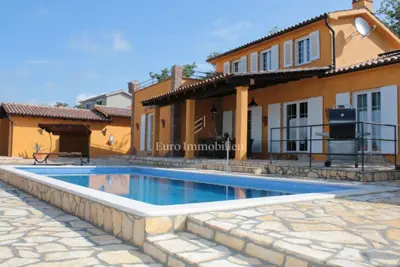 Labin, Villa mit beheiztem Pool und Meerblick - 2