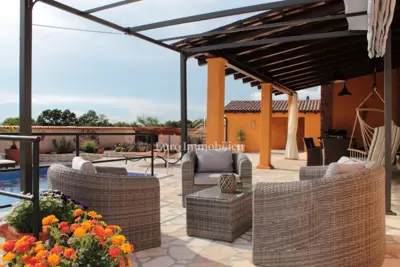 Labin, Villa mit beheiztem Pool und Meerblick - 20