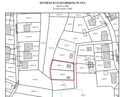 Baugrundstück 1.009 m², Remete, ruhiger Teil von Maksimir - 2