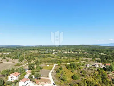 Baugrundstück 2.133 m², Labin - Blick auf die Altstadt - 8