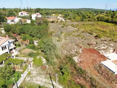 Baugrundstück 2.133 m², Labin - Blick auf die Altstadt - 4