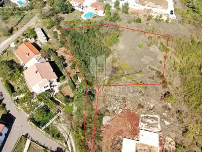 Baugrundstück 2.133 m², Labin - Blick auf die Altstadt - 5