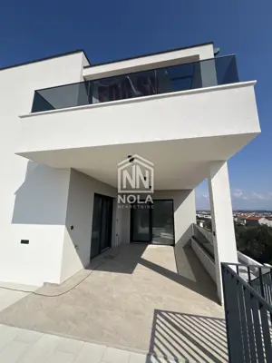 VODICE – Moderna duplex kuća s bazenom i pogledom na more - 16