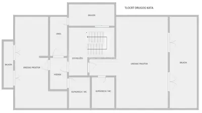 Sesvete, office commercial space 260 m² on the first and second floors - 17
