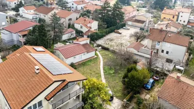 Građevinsko zemljište, Medulin, projekt za dvije zgrade i pogled na more - 6