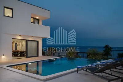 Villa 306 m², Podstrana - panoramic sea view - 14