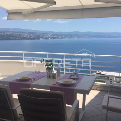 Prilika - prostrani dvoetažni penthouse s panoramskim pogledom – Opatija, 300 m - 12