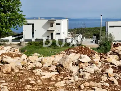 Building plot, Rabac - sea view and building permit - 2