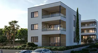 Verkauf, Pag, Mandre, Neubauwohnung 83,60 m², 2. Stock, Terrasse
