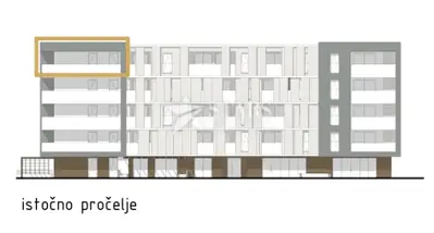 Stan 120,98 m², Zamet - 3 spavaće sobe i lođa s pogledom na more - 3
