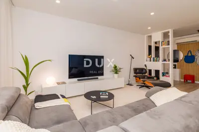 Wohnung 80 m², Njivice - Meerblick und Terrasse mit Grill - 4