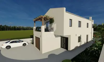 Kuća u Režancima, novogradnja blizu Pule i bazen 25 m² - 3
