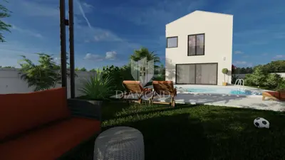 Kuća u Režancima, novogradnja blizu Pule i bazen 25 m² - 4