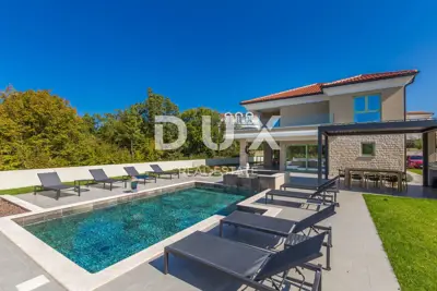 Villa 240 m², Krk - Okolica, Pool und atemberaubender Panoramablick auf das Meer - 19