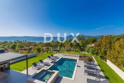 Villa 240 m², Krk - Okolica, Pool und atemberaubender Panoramablick auf das Meer - 4