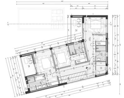 Haus im Rohbau mit Meerblick in Pomer - 20