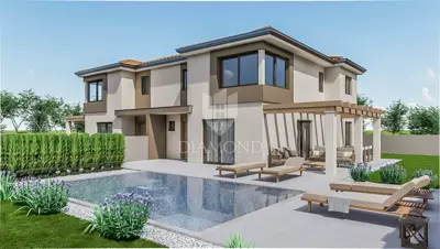 Istra, Poreč, Umgebung, moderne Neubauimmobilie mit Pool! - 8