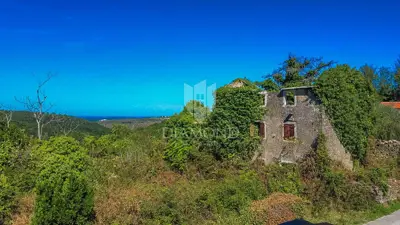 Steinhaus 100 m², Grožnjan, Meerblick