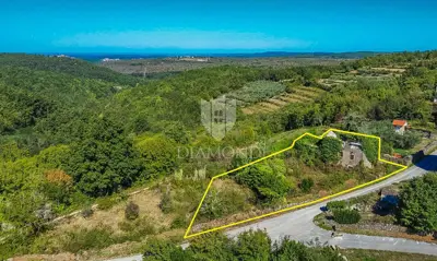 Steinhaus 100 m², Grožnjan, Meerblick - 3