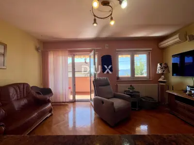 Wohnung 65 m², Drenova - Balkon mit Meerblick - 2