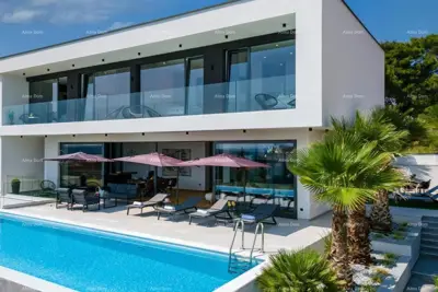 Vila 400 m², Medulin - panoramski pogled na more