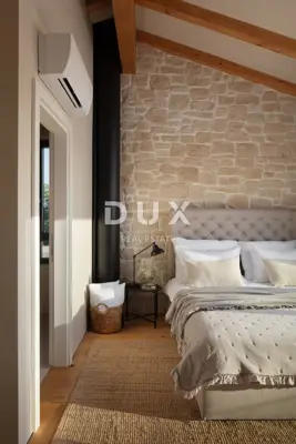 Villa 270 m², Tinjan - Meerblick und beheizter Pool - 16